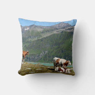 Almofada Vacas Diárias Nas Montanhas