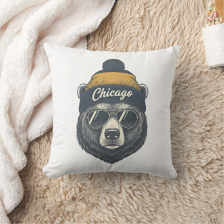 Almofada Valentine Gift Chicago Bear Beanie Pillow Cozy!