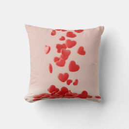 Almofada valentine romantic heart decoration background
