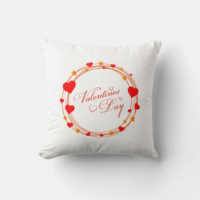 Almofada Valentine's Day Circle Design-25695 (Frente)
