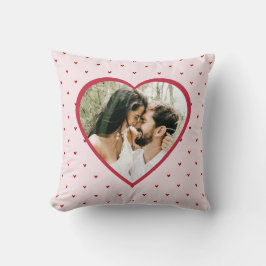 Almofada Valentine's Day Hearts Red Photo