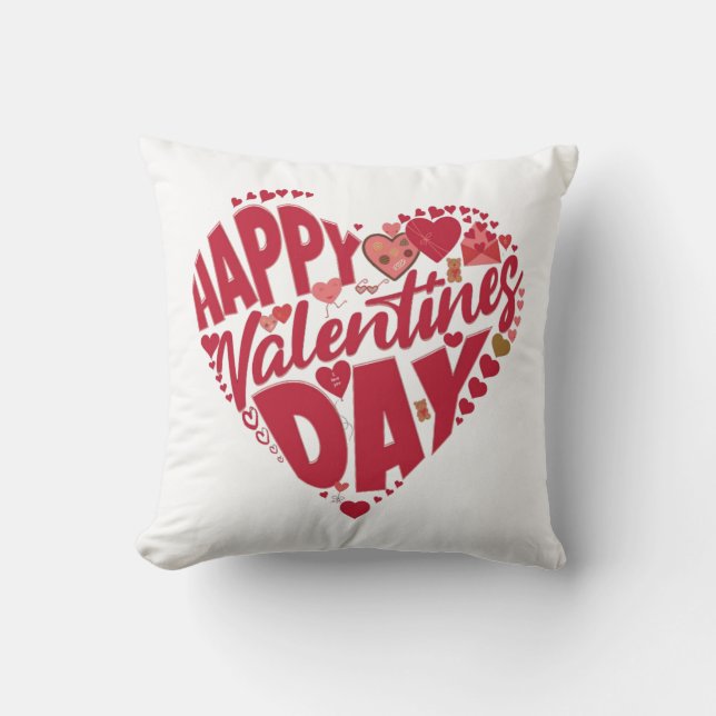 Almofada Valentine's Day Pillow (Frente)