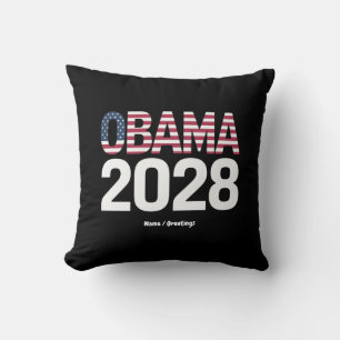 Almofada Vamos consertar isso, Obama para o Presidente 2028