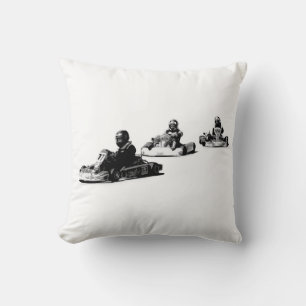Almofada Vamos Race - Travesseiro decorativo de Corridas de