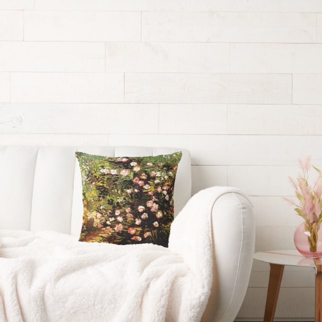 Almofada Van Gogh - Blooming Rosa Bush (Sofá)