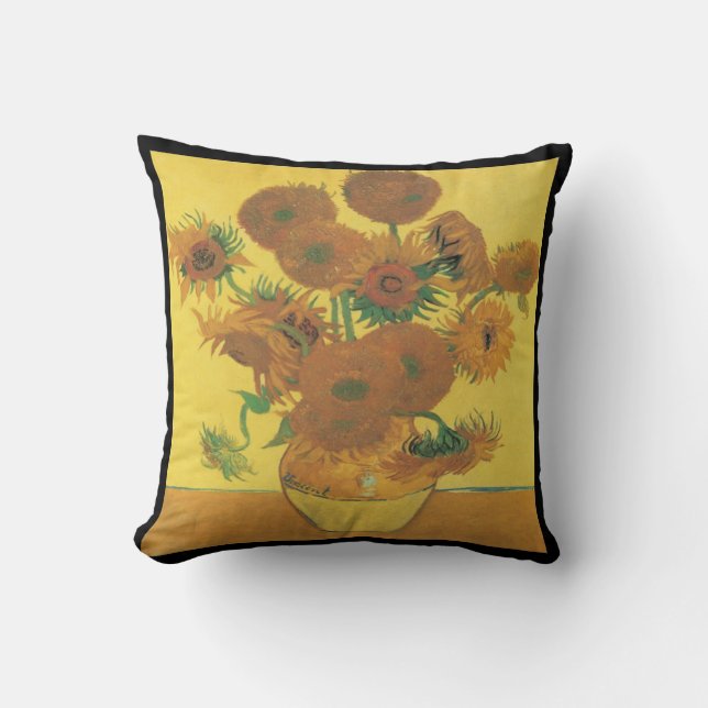 Almofada Van Gogh-girassol (Frente)
