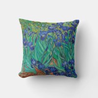 Van Gogh Irises. impressionismo floral azul