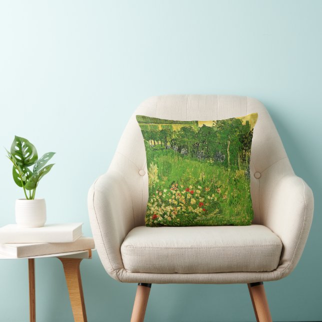 Almofada Van Gogh - O Jardim de Daubigny, (Cadeira)