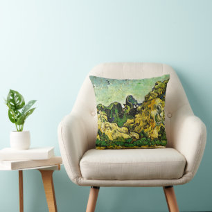 Almofada Van Gogh - Paisagem de Montanha em Santo Remy