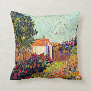 Almofada Van Gogh - Paisagem, famosa pintura de arte