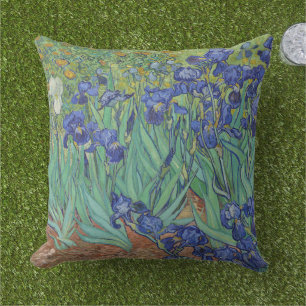 Almofada Van Gogh Pintura Clássica Suscita Botânica Floral