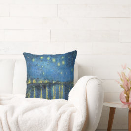 Almofada Van Gogh Starry Night Over the Rhone