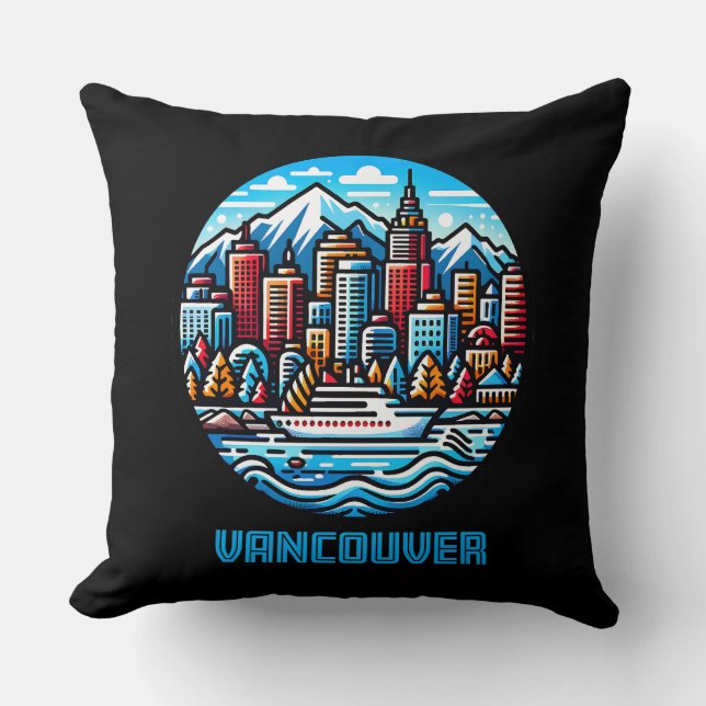 Almofada Vancouver British Columbia Canada (Frente)