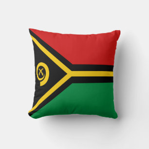 Almofada Vanuatu Flag x Flag Travesseiro