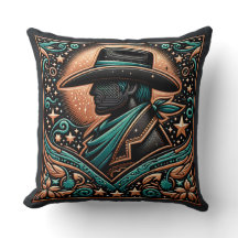 Vaqueiro de Impressão de Couro Arrefecido Ocidenta