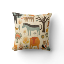 Várias fantasias animais e plantas