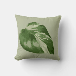 Almofada Variegated Monstera Albo Leaf Pillow
