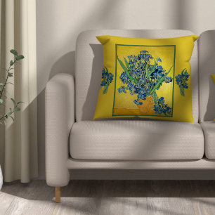 Almofada Vase com irlandeses, Vincent Van Gogh