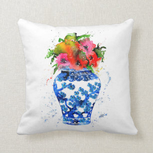 Almofada Vaso de Ming