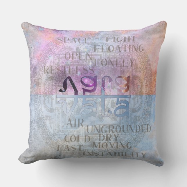 Almofada VATA DOSHA - Travesseiro (Frente)