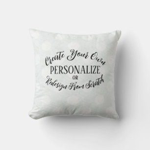 Almofada Vazio personalizável - Crie o seu