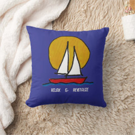 Almofada veleiro no Sol
