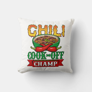 Almofada Vencedor da Competição Chilli Cook Off Champ