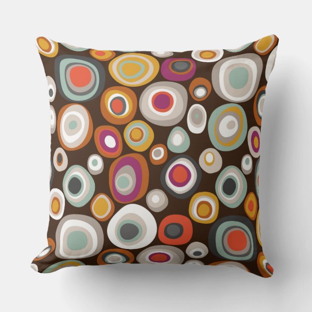 Almofada veneto boho spot chocolate (Frente)