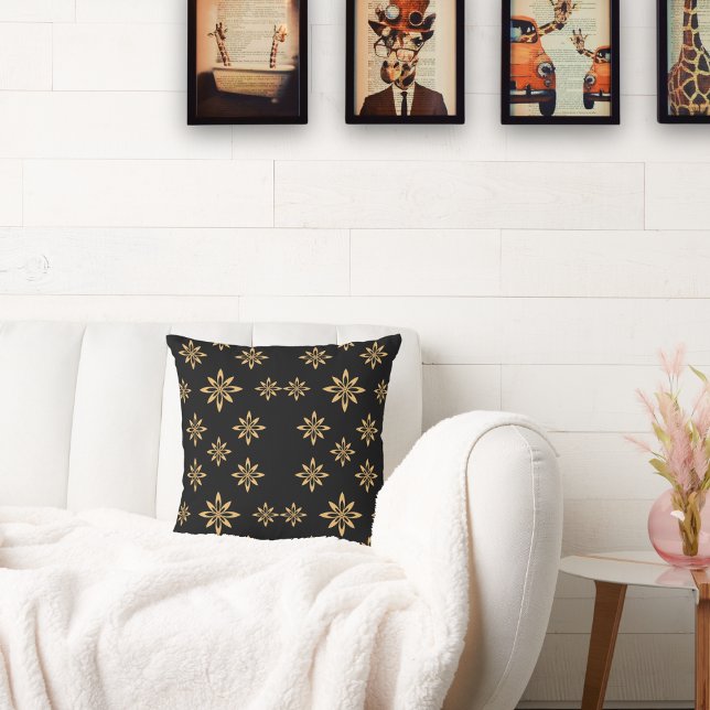 Almofada Ventilador fetal tipo estrela geométrico Repetindo (Criador carregado)