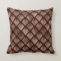 Ventiladores de Deco de Arte Dourada em Preto