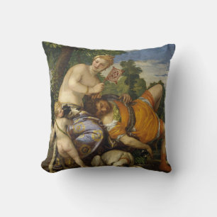 Almofada Vênus e Adonis (por Paolo Veronese)
