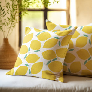 Almofada Verão Novelty Lemon-Pattern impresso