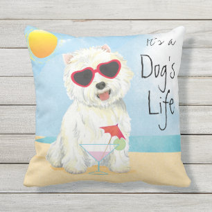Almofada Verão Westie