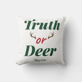 Almofada Verdade ou veado