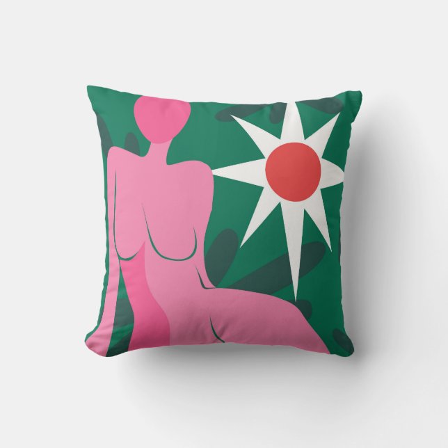 Almofada Verdadeiro Rosa (Frente)