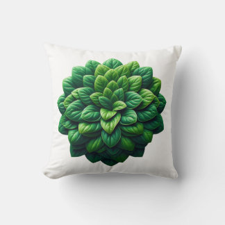 Almofada Verdant Spiral Bloom