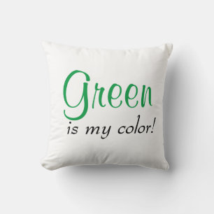 Almofada Verde Bonito É Minha Cor