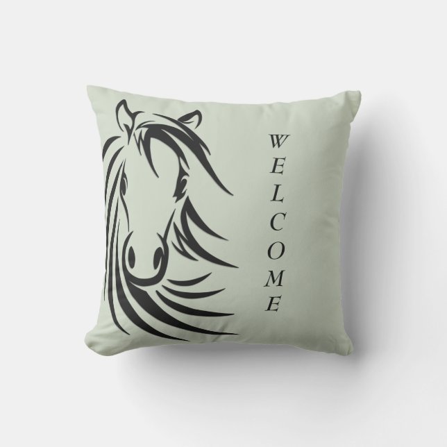 Almofada Verde-cabeça-chata (Frente)