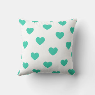 Almofada Verde Cozy Bonito Trendy Moderno Coração Crítico R