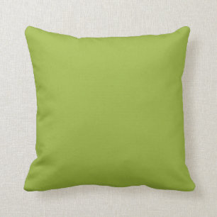 Almofada Verde limão moderado (cor sólida) amarelo- ver