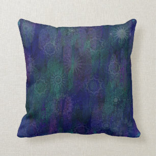 Almofada Verde roxo azul