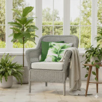 Verde Tropical Botânica Cobra de Água Folha