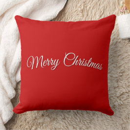 Almofada Vermelha de Natal