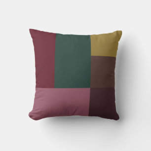Almofada Vermelho Natal Verde Dourado Rosa Marrom Bloco de