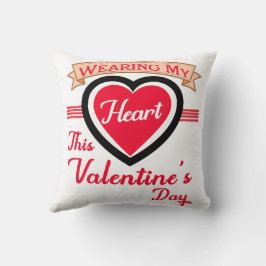Almofada Vestir o meu coração este Namorados - presentes bo