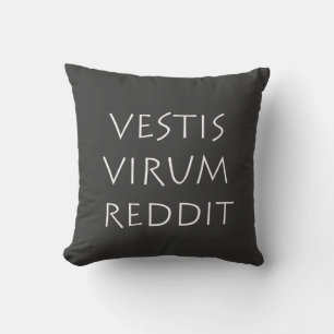 Almofada Vestis virum reddit