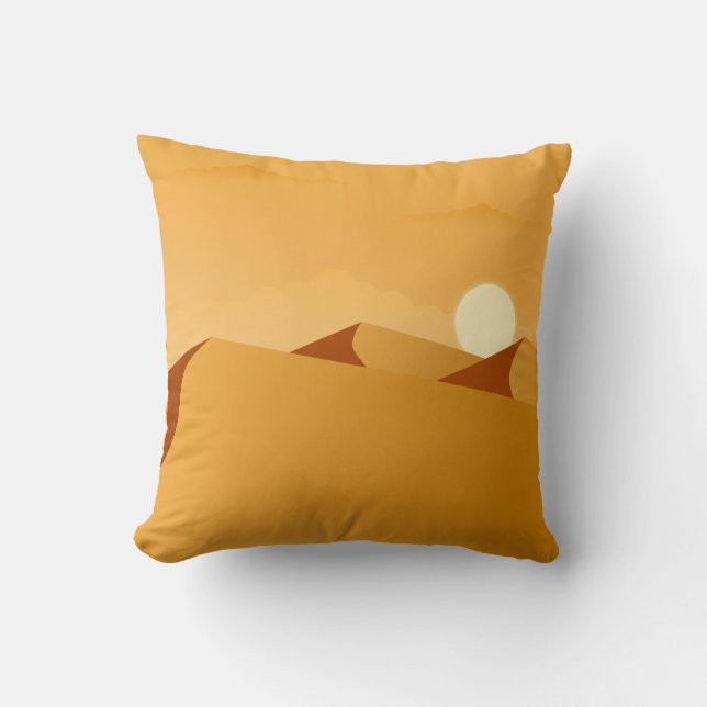 Almofada Viagem para o Deserto do Egito com isto (Frente)