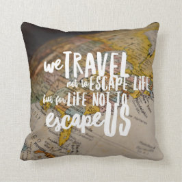 Almofada Viaja o mundo