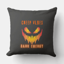 Almofada Vibrações de Arrepio Energia Sombria _ Streetwear