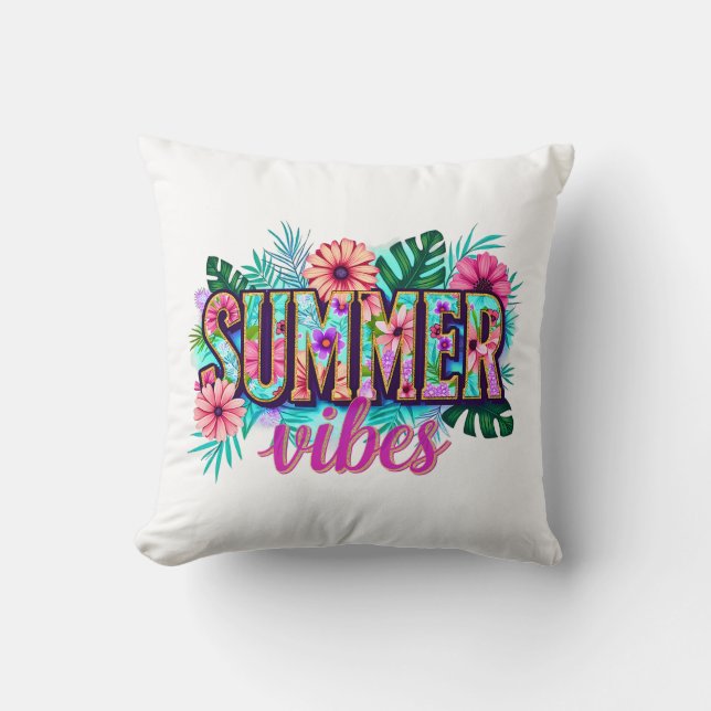 Almofada Vibrações de Verão (Frente)